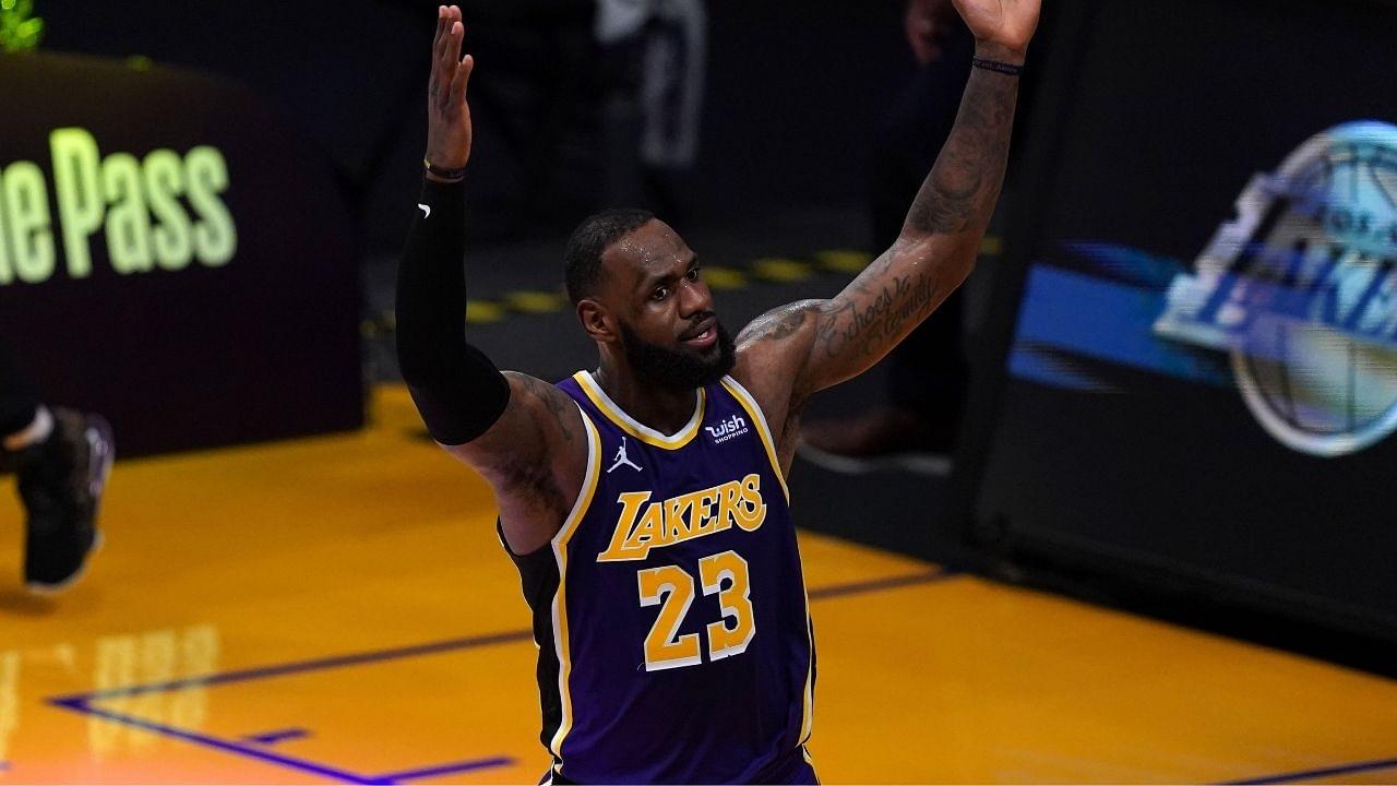 "Awful, horrible, whatever other words are synonyms": LeBron James egregiously flops in Lakers' win last night, leaving Grizzlies announcers shocked at his audacity
