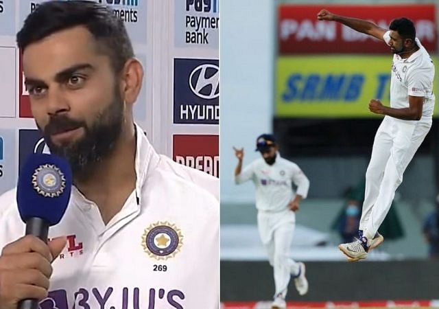 "Modern-day legend": Virat Kohli expresses admiration for R Ashwin who picks 400th wicket in Ahmedabad Test