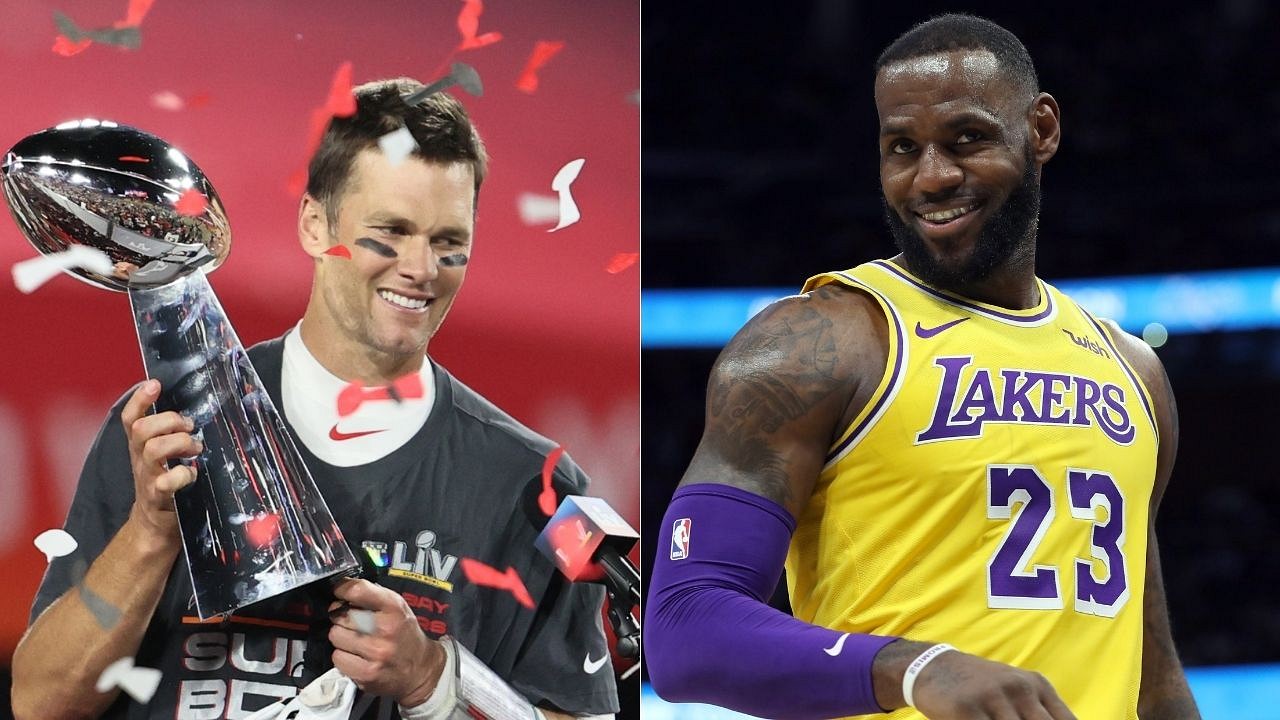 I would have been walking beautifully just like you! Lakers Star LeBron  James Jokes About Drunk Buccaneers QB Tom Brady's Boat Parade Celebration -  The SportsRush