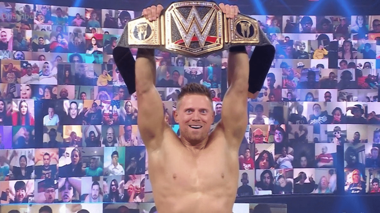 The Miz takes a shot at fans after winning WWE Championship at Elimination Chamber