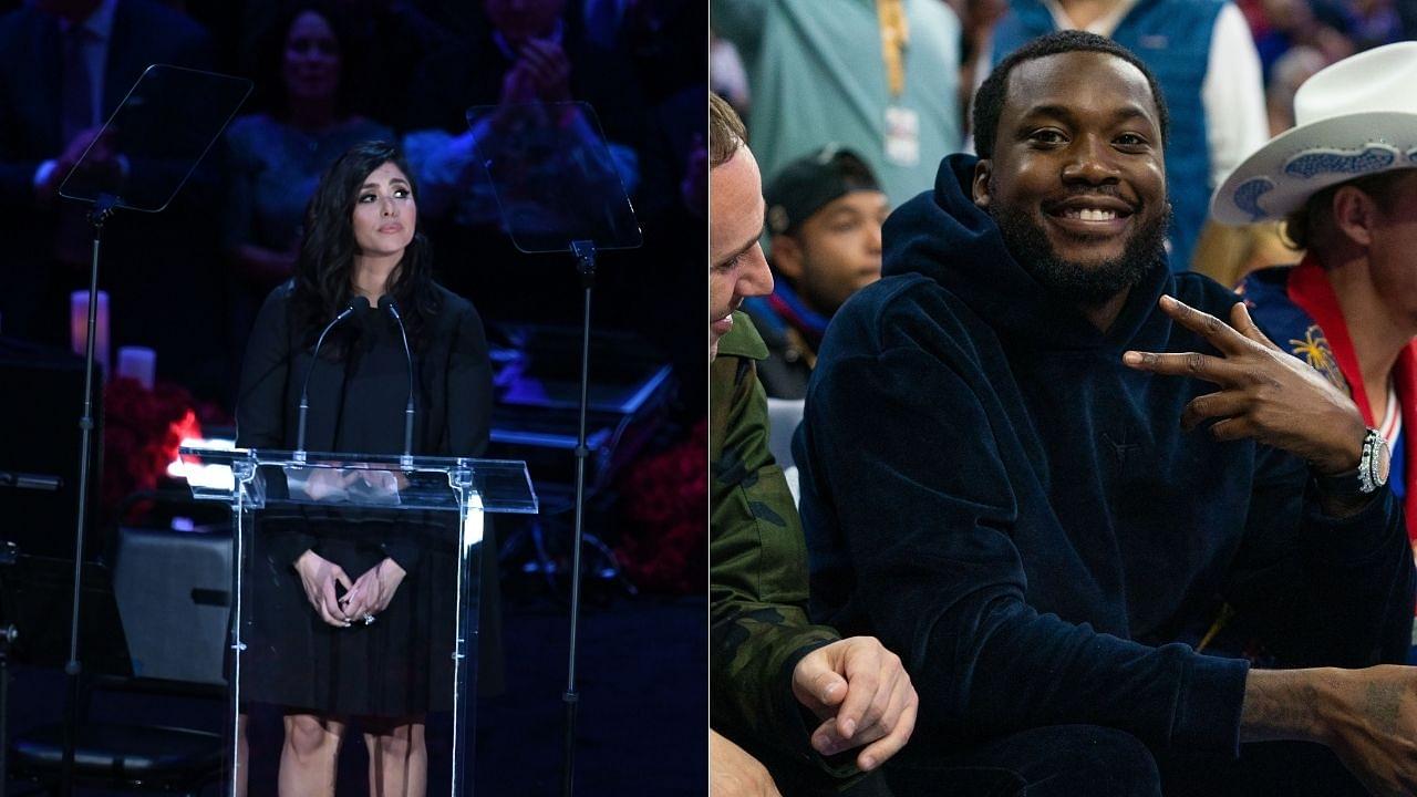 "Dear Meek Mill, I find this extremely offensive": Vanessa Bryant responds to the Philadelphia rapper quoting Kobe Bryant's death on his song