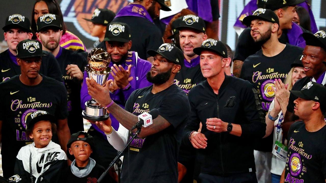 "LeBron James might lose this year's MVP because of politics": Anthony Davis speculates the Lakers superstar may be robbed of 2021 NBA MVP honors