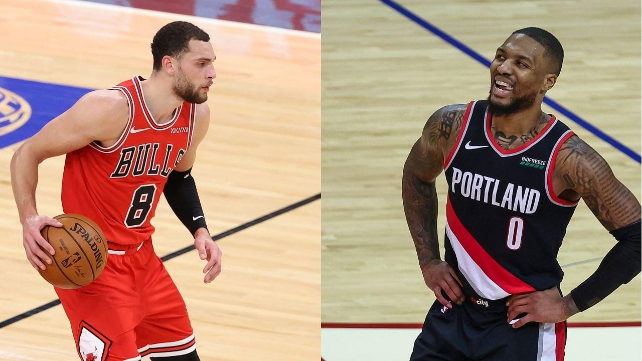 'Zach Lavine is the father of Blazers': Damian Lillard reacts to a meme mocking his franchise post game winner vs Bulls
