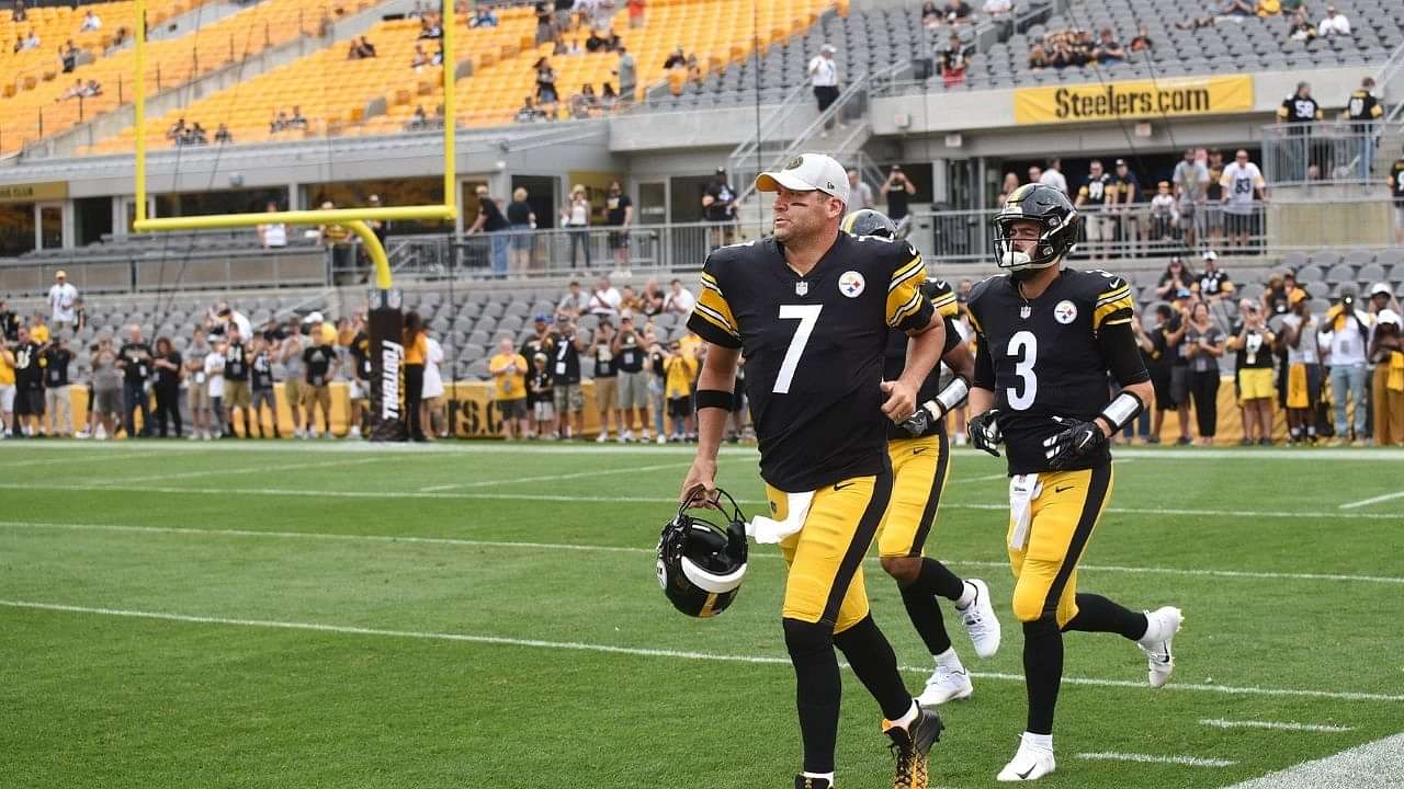 Ben Roethlisberger Retirement Art Football 