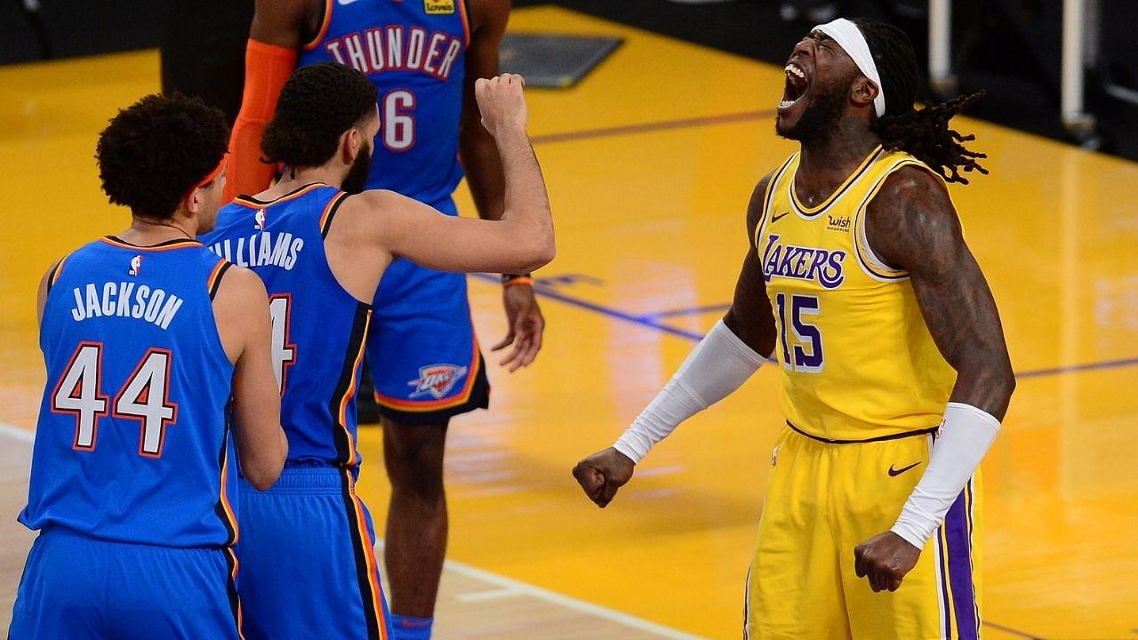 “If the biggest player won, the elephant would be the king of the jungle”: Lakers' Montrezl Harrell turns into Big Aristotle while describing his confidence in going up against big men