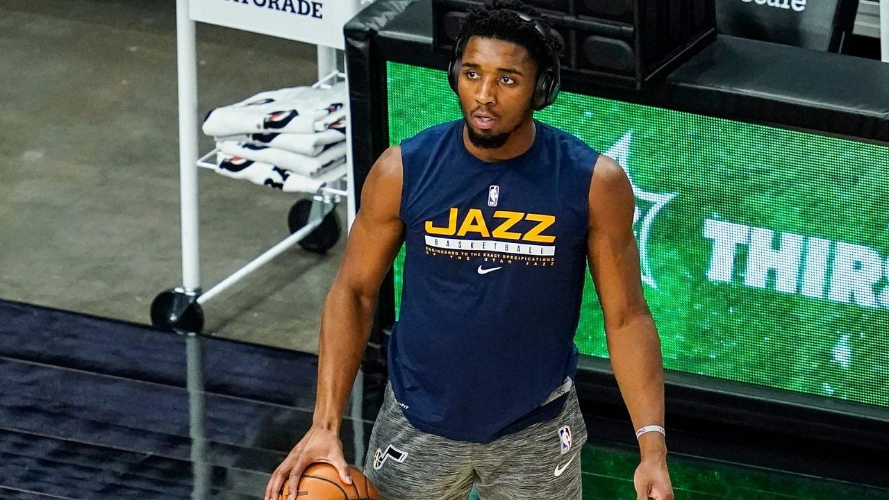'Thinking of what dunk to do': Former Dunk contest champion Donovan Mitchell hilariously defends himself after missing a wide-open dunk