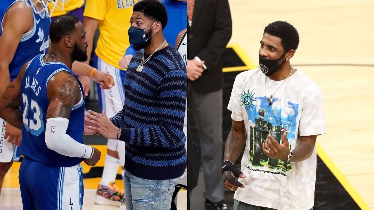 "LeBron James is your best free throw shooter?" Kyrie Irving ridicules