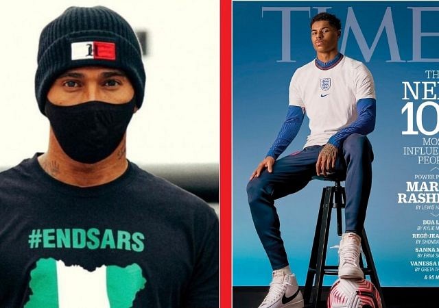 "I know what it feels like to be hungry"- Lewis Hamilton lauds Marcus Rashford's humanitarian efforts