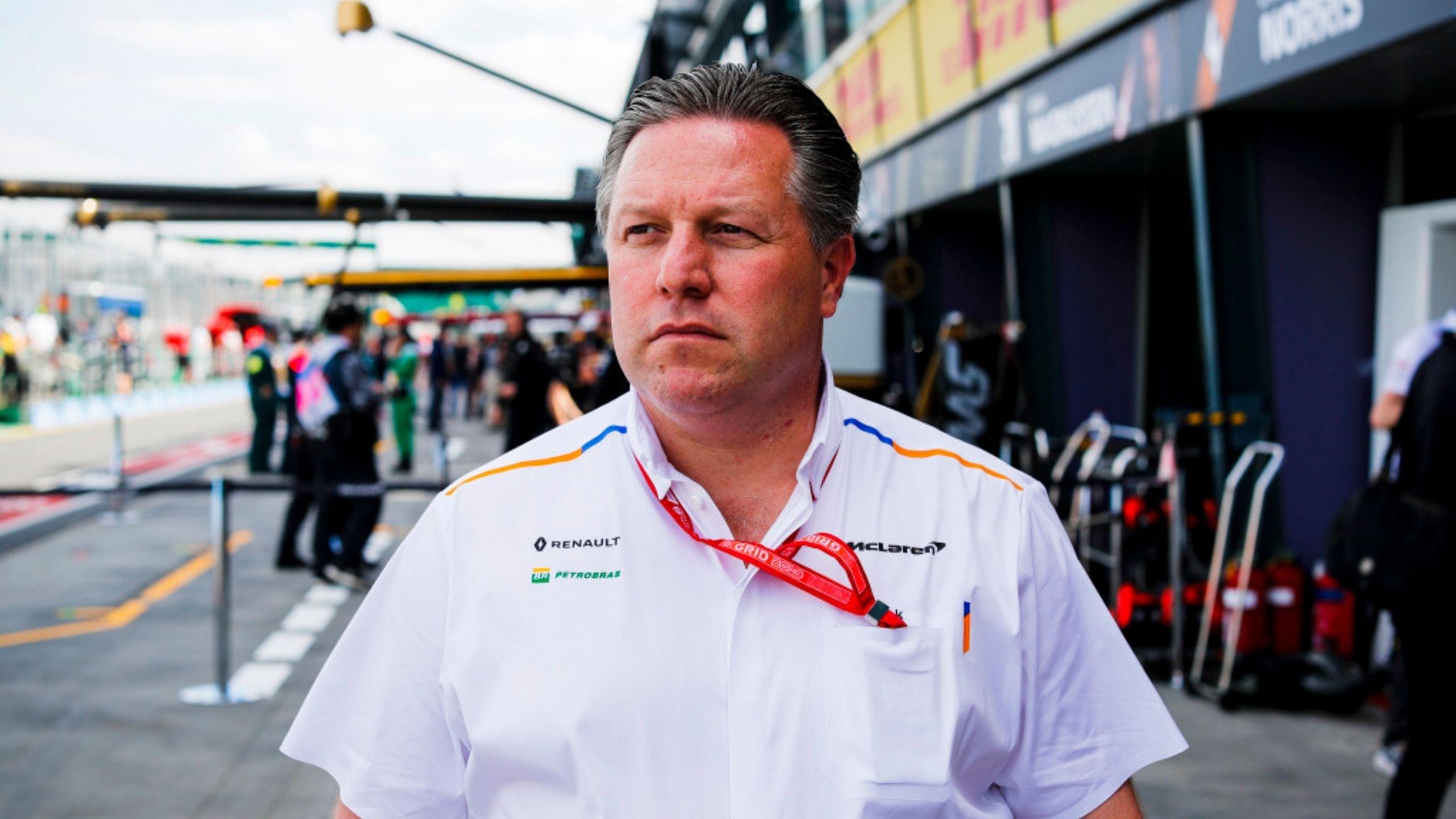 “I think it will be introduced in the next few years" - McLaren CEO Zak Brown proposes a budget cap for driver salaries