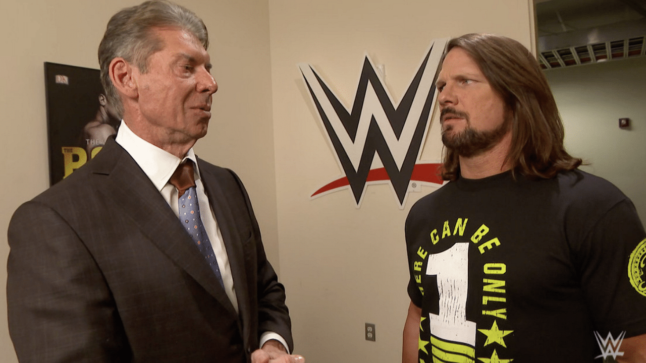 Vince McMahon told AJ Styles he regrets not signing him to WWE a decade earlier