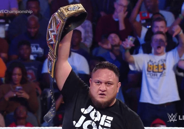 Samoa Joe still wants to become WWE or Universal Champion