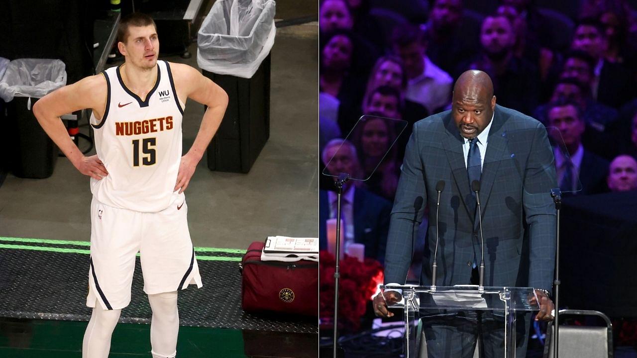 "This is Shaq language.com": Nikola Jokic clowns Lakers legend Shaquille O'Neal on popular demand in TNT post-game interview