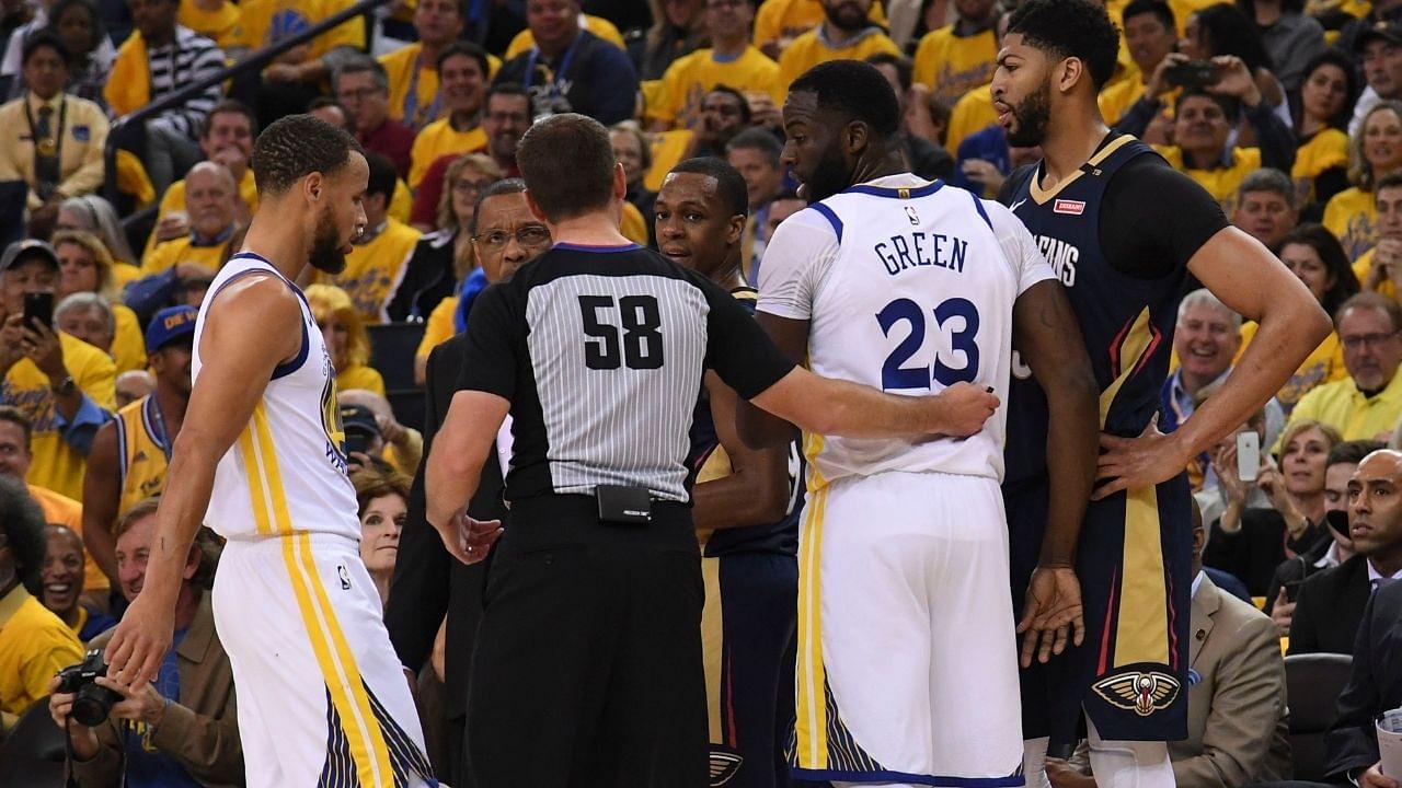"Anthony Davis got fined $100,000, but a team can say he's being traded?": Draymond Green goes on epic rant over double standards in treatment of players and teams after Warriors' win over Cavs