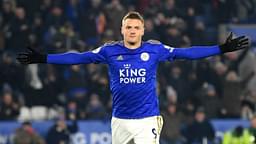 WATCH: Jamie Vardy Bursts Into Guitar Celebration With The Corner Flag After Latching Onto Alisson’s Blunder