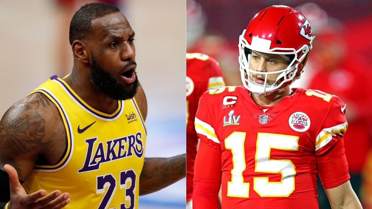“Comparing Patrick Mahomes to LeBron James was disrespectful”: Super Bowl narrative saying that Chiefs superstar was the LeBron James to Tom Brady’s Michael Jordan wasn’t received well
