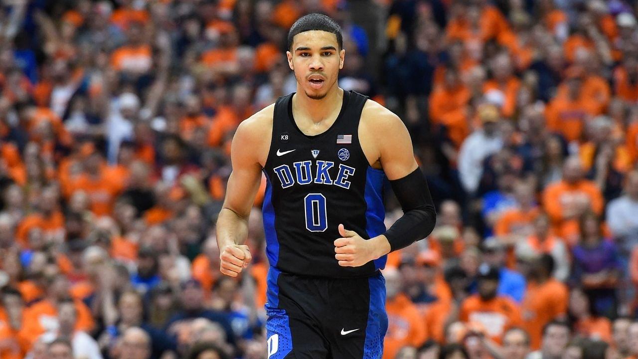 'Soft A** St. Louis kid': When Jayson Tatum was goaded by Coach Mike Kryzewski into delivering a stellar second-half performance for Duke