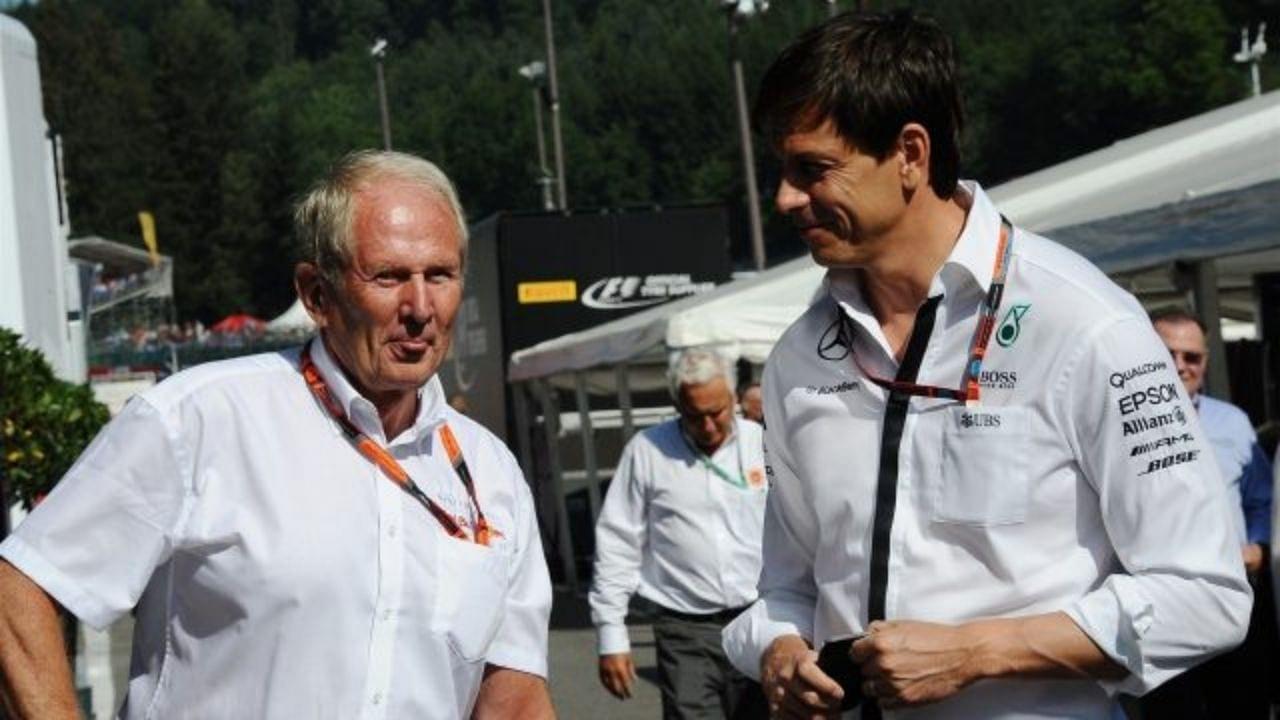 "Toto is just trying to create tension"- Helmut Marko not impressed with Mercedes mind games