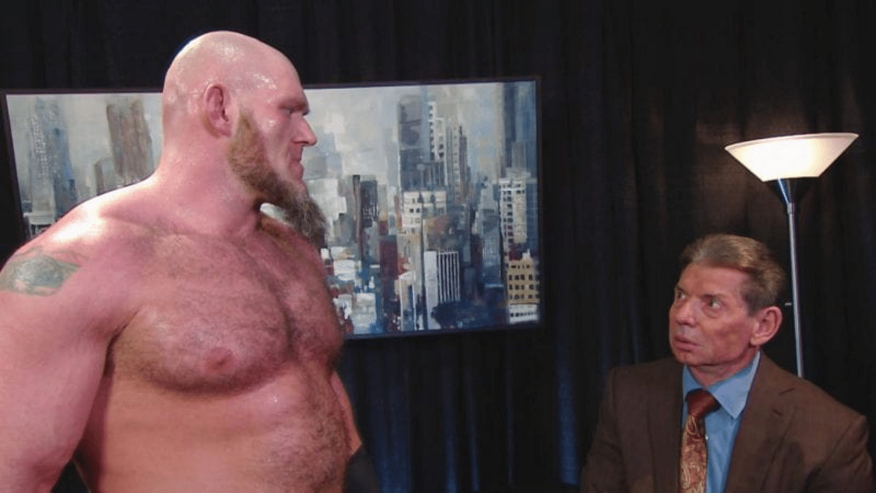 How did Vince McMahon react to Lars Sullivan’s homoerotic past in the adult industry