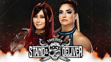 Io Shirai Vs Raquel Gonzalez set to main event Night 1 of NXT TakeOver Stand and Deliver