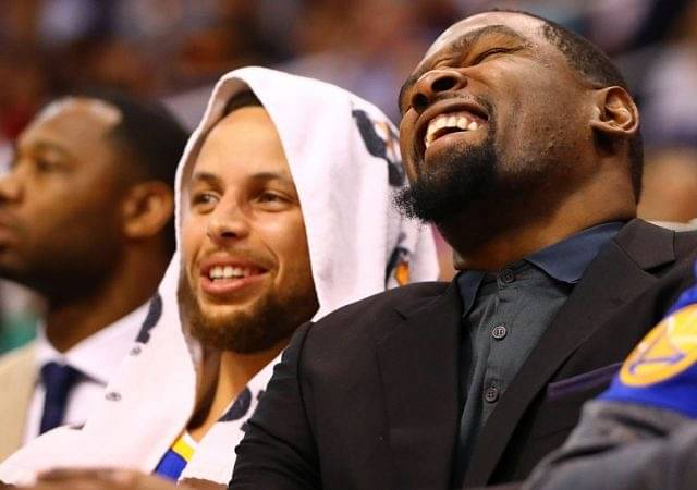 "Kendrick Perkins can't get Nikola Vucevic's name correct": Kevin Durant bodies former OKC teammate as LeBron James laughs during the All-Star 2021 Draft