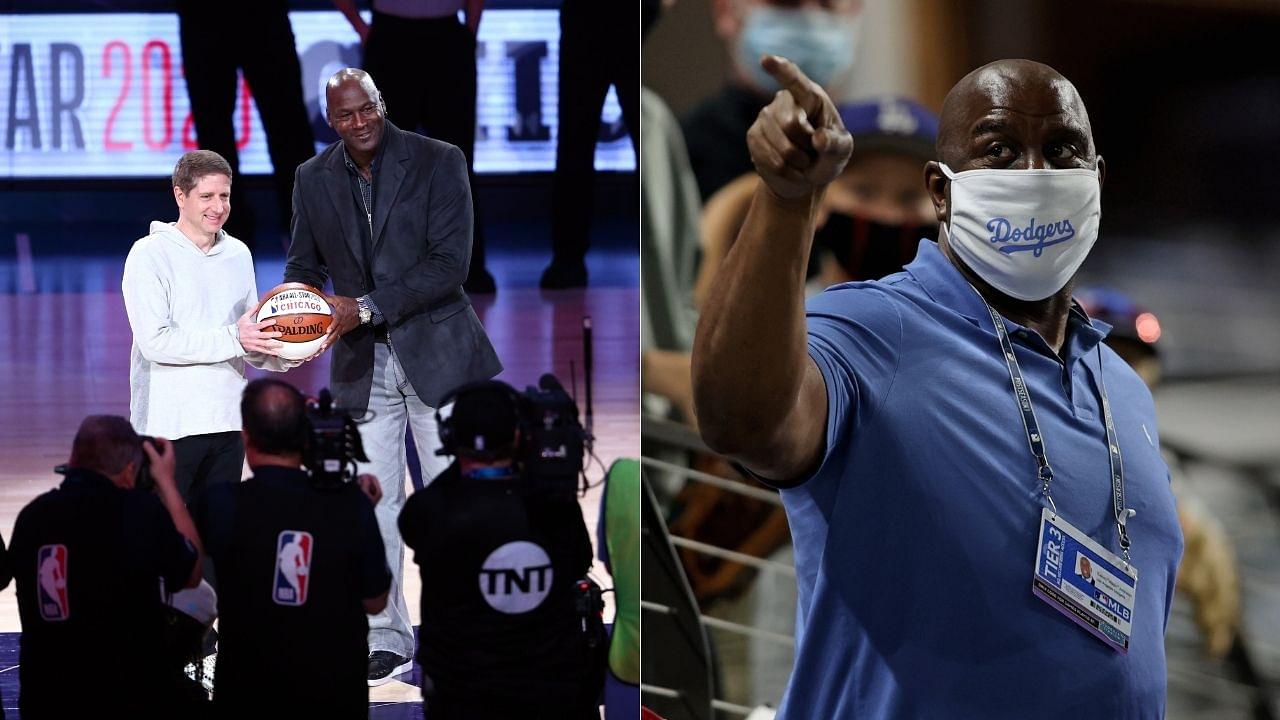 "Michael Jordan will soften you up before killing you": Lakers legend Magic Johnson echoes Jeff van Gundy's sentiments about MJ's psychological tricks
