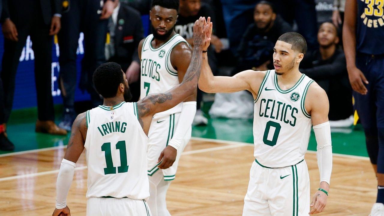 "Kyrie Irving and I had our ups and downs, but that is the case with any team": Jayson Tatum opens up about his relationship with the Nets star during his time with the Celtics