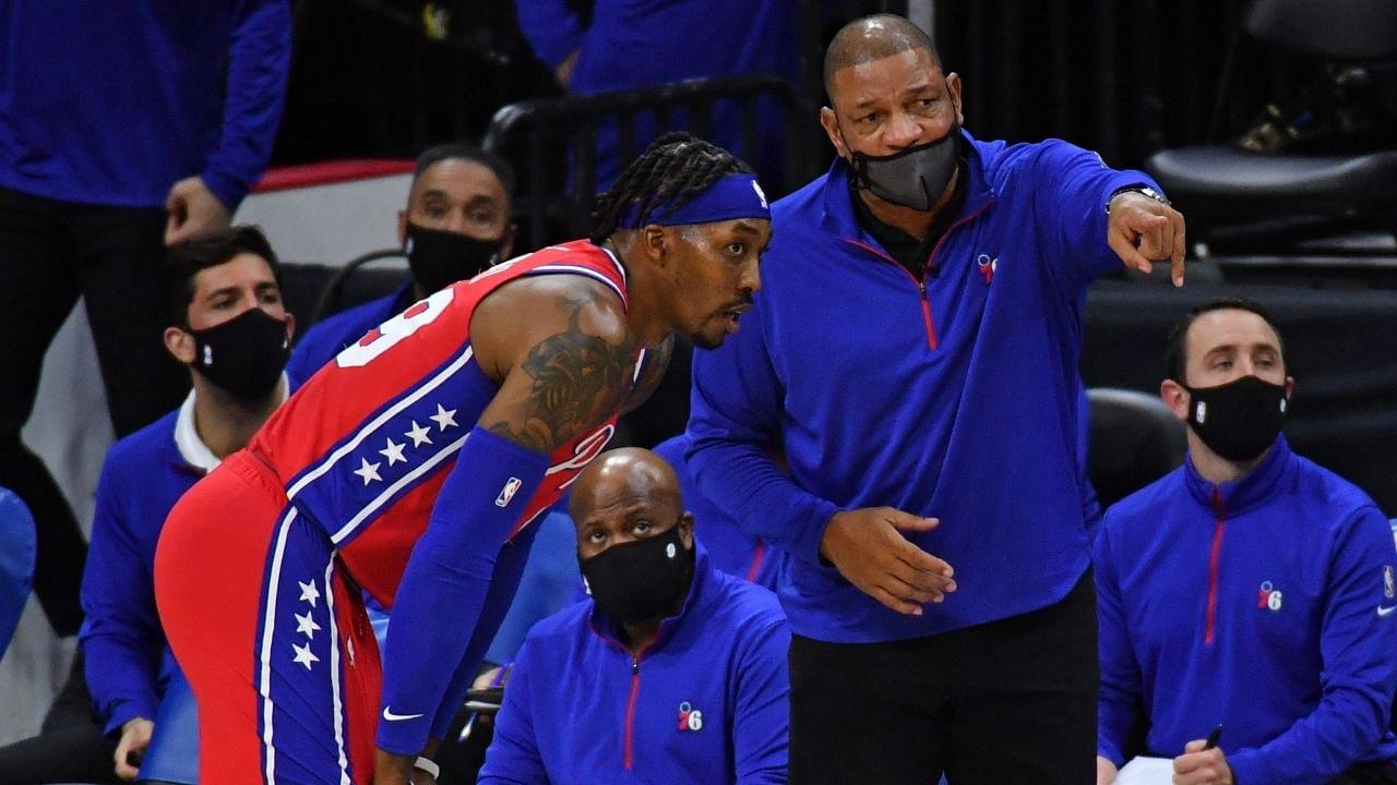 "After Dwight Howard, I'm probably the tallest guy on this team": Doc Rivers jokes about former Lakers center's ejection after Sixers' win at Staples Center