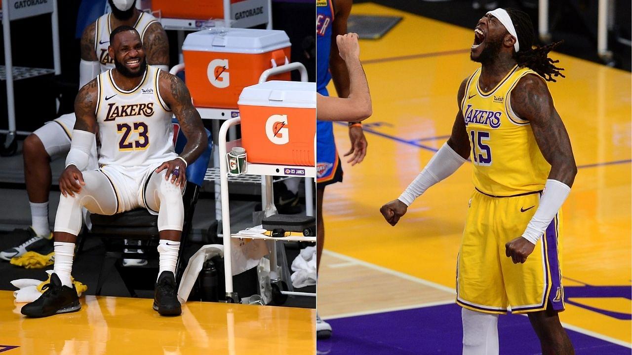 "Montrezl Harrell is getting better every game": LeBron James has high hopes for the Lakers' Sixth Man of the Year candidate