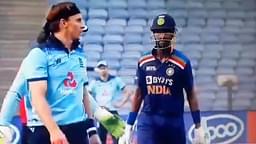 Krunal Pandya and Tom Curran fight: Pandya and Curran involved in heated exchange in Pune ODI