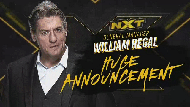 William Regal introduces New Titles, Innaugral Champions and Historic TakeOver in Groundbreaking announcement on WWE NXT