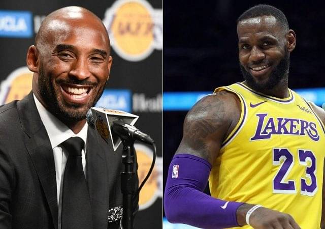 "Kobe Bryant's gift to LeBron James auctioned for $156,000": A pair of sneakers gifted by the Lakers legend to LBJ in high school have fetched a great price under the hammer