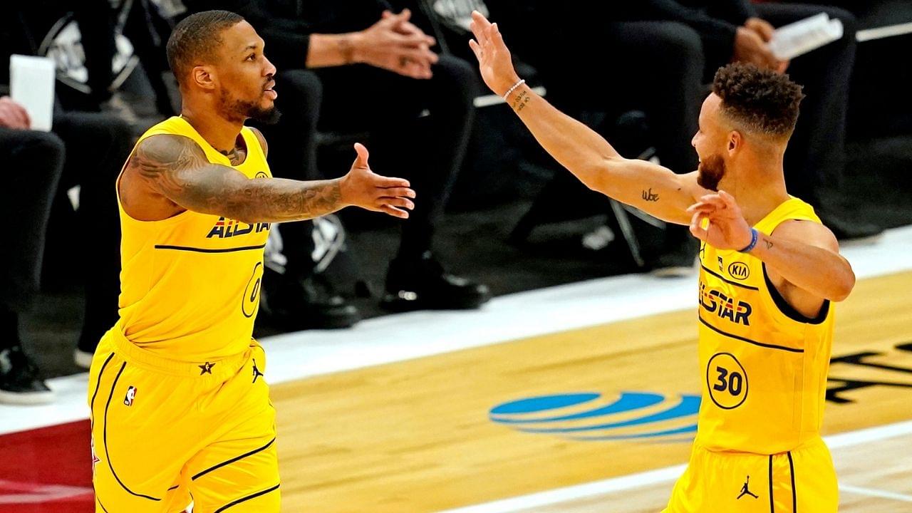 "Stephen Curry is the greatest shooter, but": Damian Lillard adds an asterisk to his comment regarding Steph being the greatest shooter ever