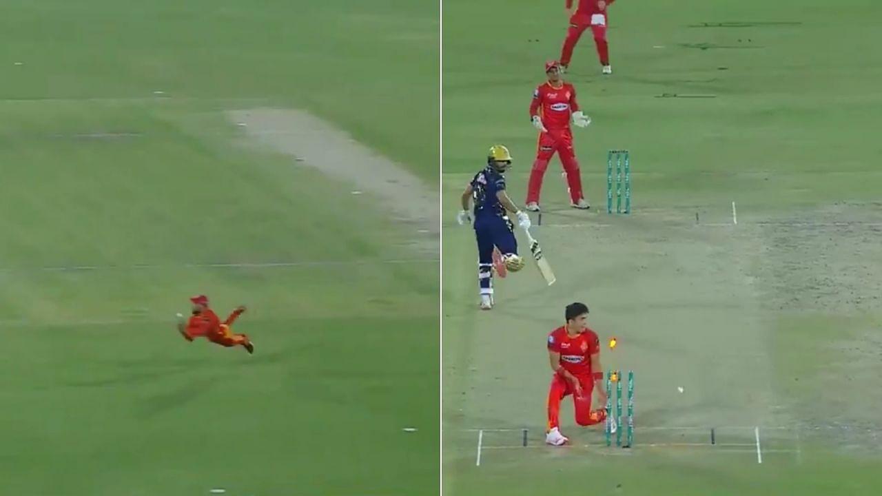 "You beauty": Fans term Shadab Khan as best Pakistani fielder after his incredible effort to run-out Zahid Mahmood in PSL 2021