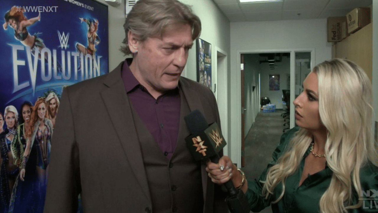 What could William Regal’s announcement next week be about?