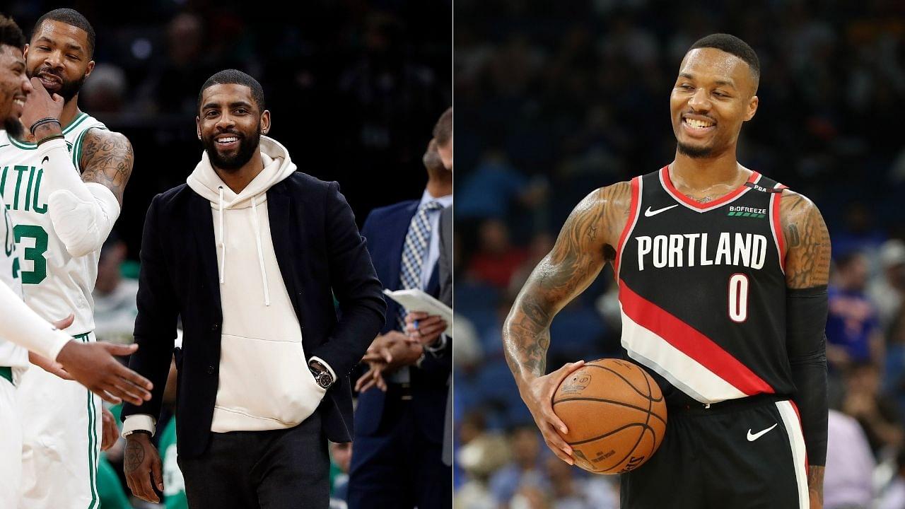 "Kyrie Irving has the most beautiful game in history": Damian Lillard loves watching the Nets star and his skill-based game