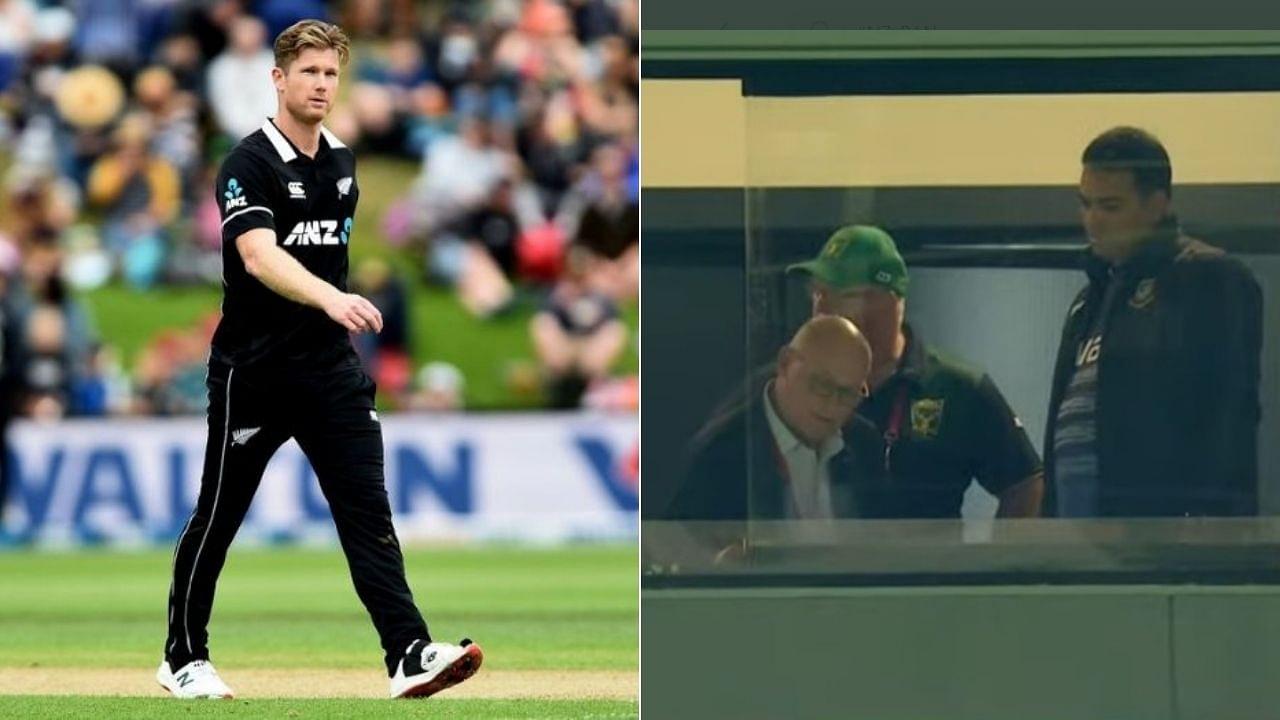 "Crazy stuff": Jimmy Neesham reacts to DLS chaos in Napier T20I as Bangladesh resume chase without knowing target