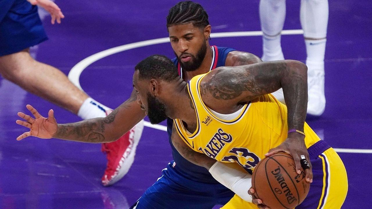 “I want to have the longevity LeBron James has had”: Paul George sets his aims on emulating the Lakers superstar's insane durability