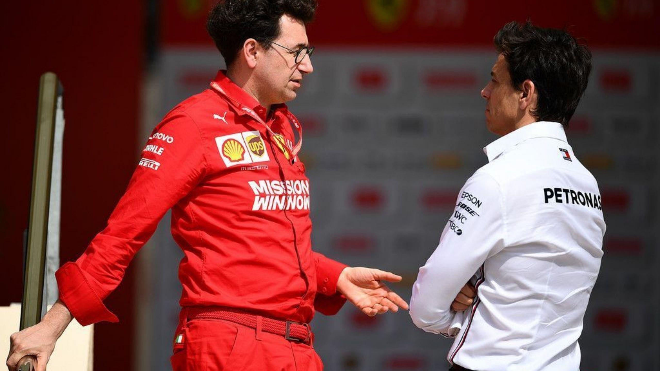 "We have seen enough examples": Toto Wolff trolls Ferrari for shambolic performances despite huge budget
