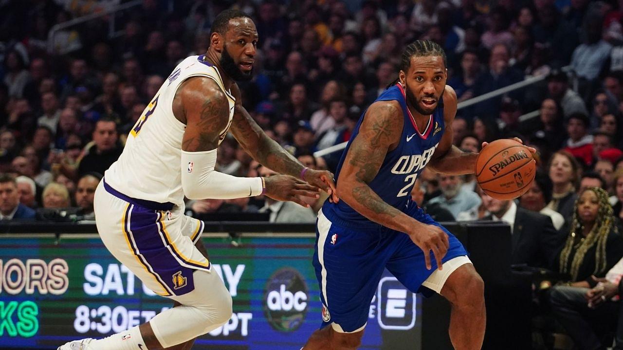 "Kawhi Leonard owes us him vs LeBron James, anything less is unacceptable": Stephen A Smith puts Clippers superstar on blast after underwhelming start to this year