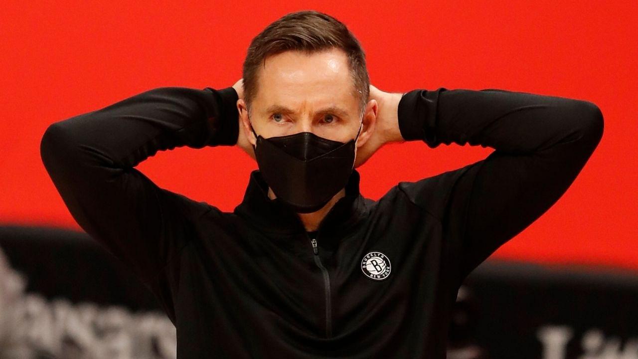 "I would play Jesus tonight, I would probably start him": Steve Nash's dad joke after reporter fumbles a question about Nets stars Kevin Durant and James Harden