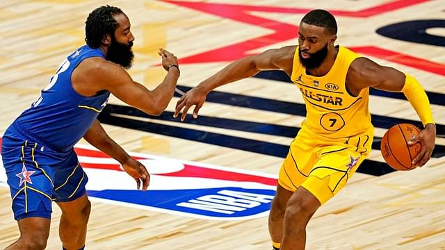 Jaylen Brown on seeking advice from LeBron James and Stephen Curry on All-Star Sunday: "I might have been annoying, but I learned something"