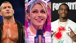 Alexa Bliss reacts to twitter feud between Randy Orton and Soulja Boy
