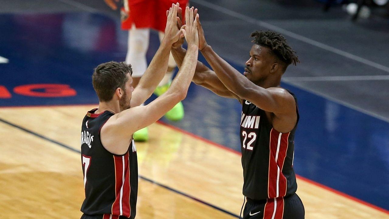 "Jimmy Butler has a higher assist percentage than LeBron James or Nikola Jokic": NBA Reddit gleans amazing fact from Heat star's ongoing season