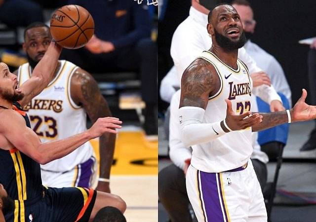 'LeBron James showed love to his father Steph Curry': Lakers star pauses interview to dap up with Curry after blowout win vs Warriors