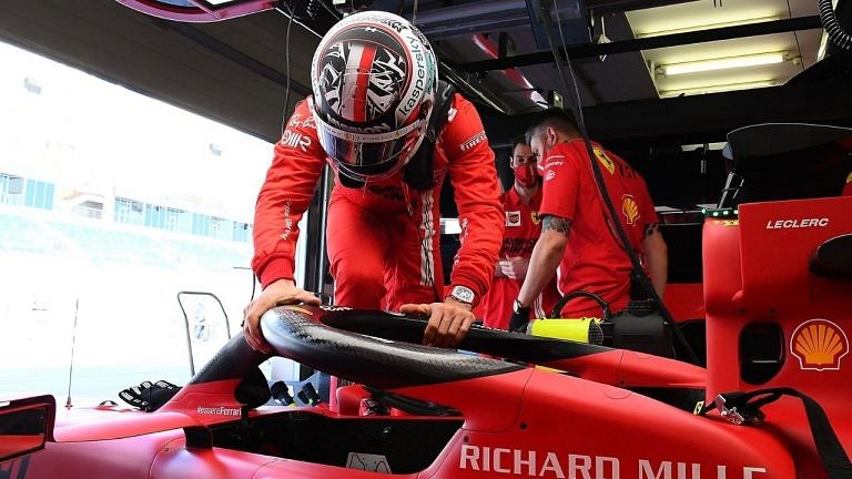 "I'm at ease with the car"- Charles Leclerc on Ferrari's ...