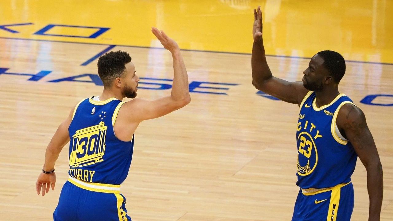"Stephen Curry told us to 'get into the ball' in the huddle the other day": Draymond Green explained how the Warriors legend's recent furious reaction motivated the team