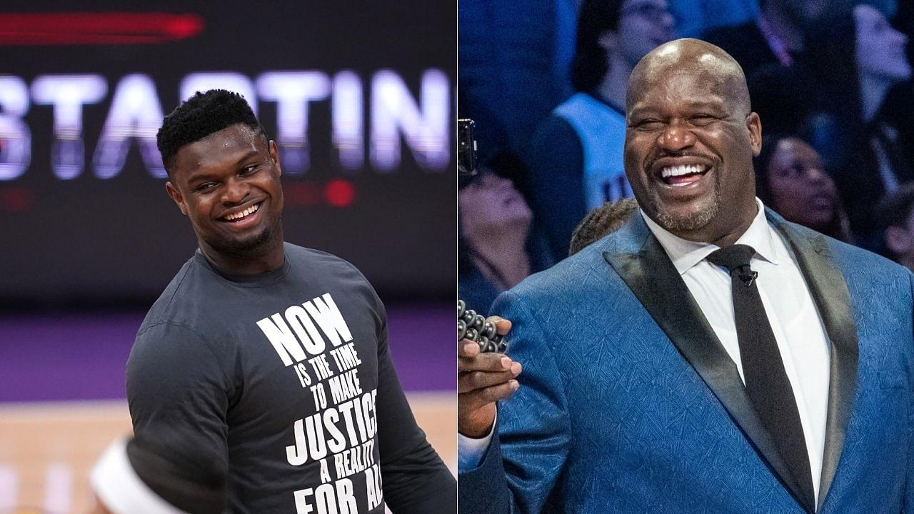 "Zion Williamson is displaying Shaq-like dominance": Pelicans All-Star emulated Lakers legend Shaquille O'Neal with historic month of February