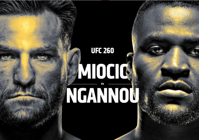 UFC 260 Payouts, Purse and Salary