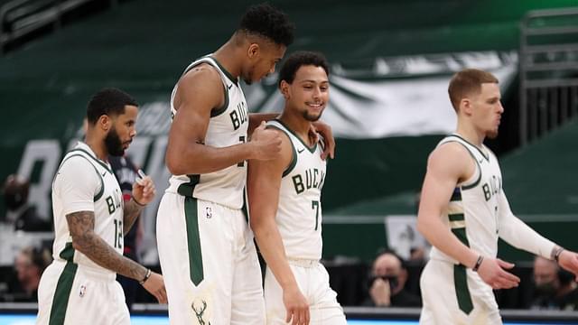 "Bryn Forbes? No, I'm the best shooter I've played with": Giannis Antetokounmpo jokes about his new Bucks teammate after win over the Knicks