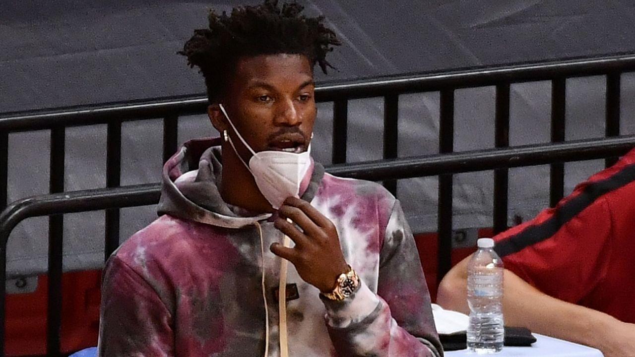 "What the hell does coalescing mean?": Jimmy Butler reacts hilariously to a Heat reporter's 'big word' in a post-game interview